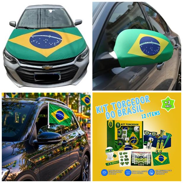 Combo Completo Brasil na Veia — 4 produtos